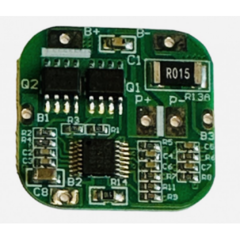 Ličio baterijų krovimo ir apsaugos modulis 14.4V 4A